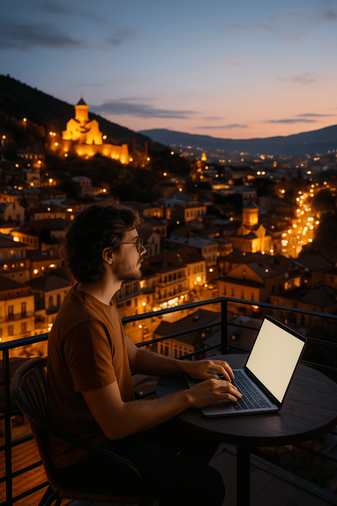best places to travel for free in Georgia for digital nomads)